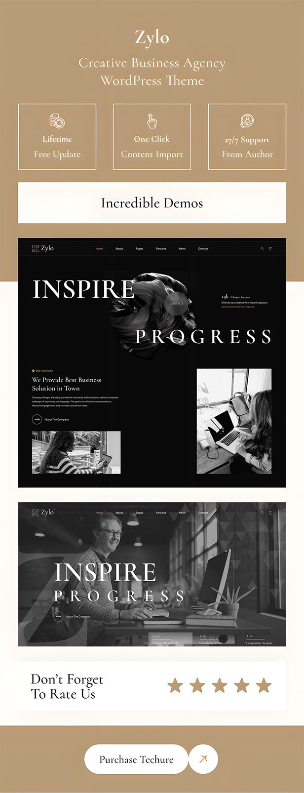 Zylo - Creative Business Agency WordPress Theme